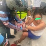 Tapachula. Maritza”N” fue atropellada en el Blvd. Akishino cerca de “La Pasadita”.