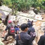 Encontraron sin vida a la mujer que fue arrastrada por el río Jordán de Chenalhó.