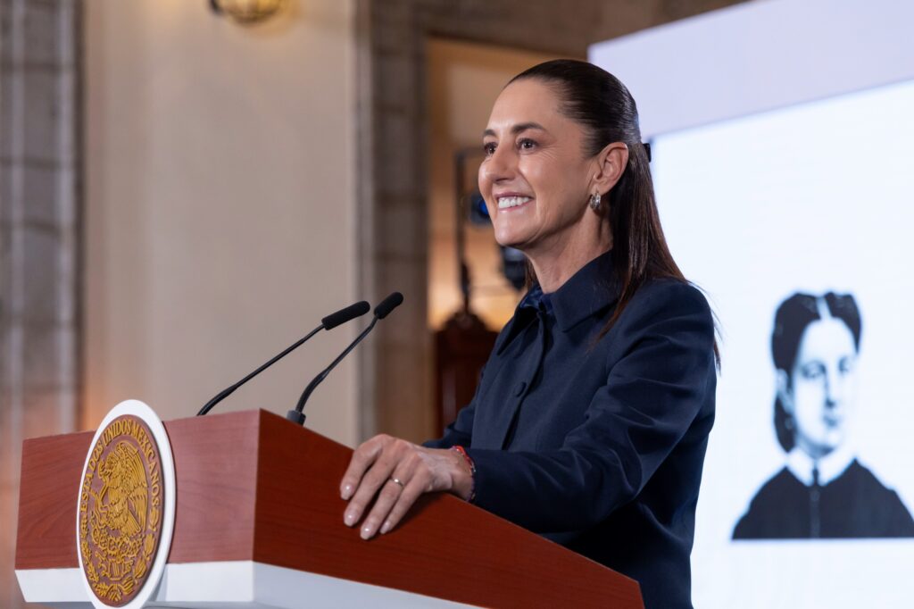 FOTOS Presidenta Claudia Sheinbaum llama a las y los mexicanos a sumarse al rechazo a la violación de Derechos Humanos de connacionales en EE (2)