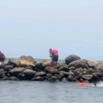 Tapachula. La cubana Nancy”N” la hondureña Yomars”N” fueron rescatadas con vida de la Playa de San Benito.