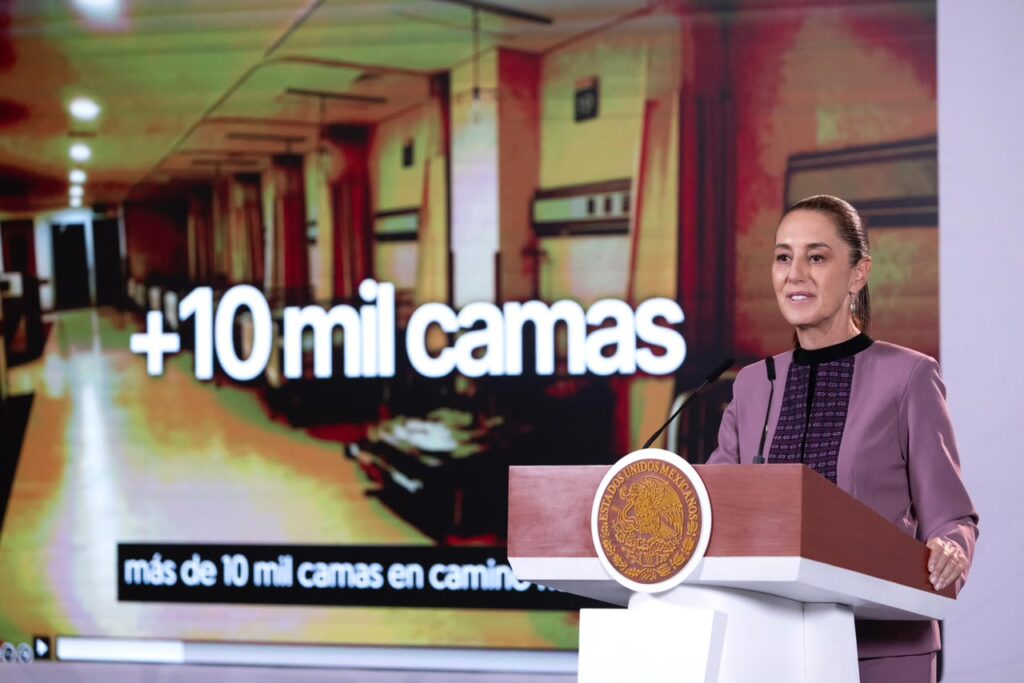 FOTOS En 12 años se construirán 12 mil camas de hospital el doble que en el periodo neoliberal estamos revirtiendo 36 años de abandono presidenta Claudia Sheinbaum (1)